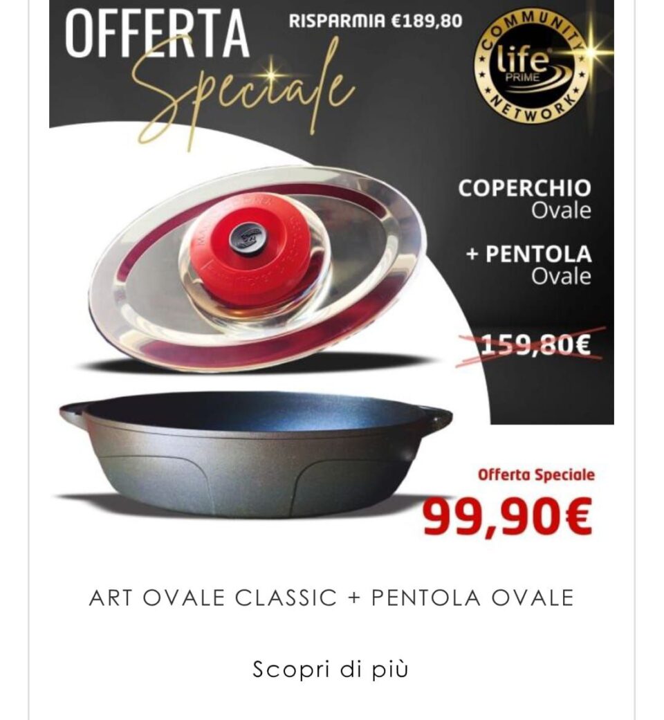 Offerta Ovale a 99,90€